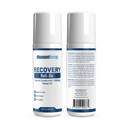 Recovery Roll-On by is specially formulated to address strains, sprains, arthritis, and sore muscles.